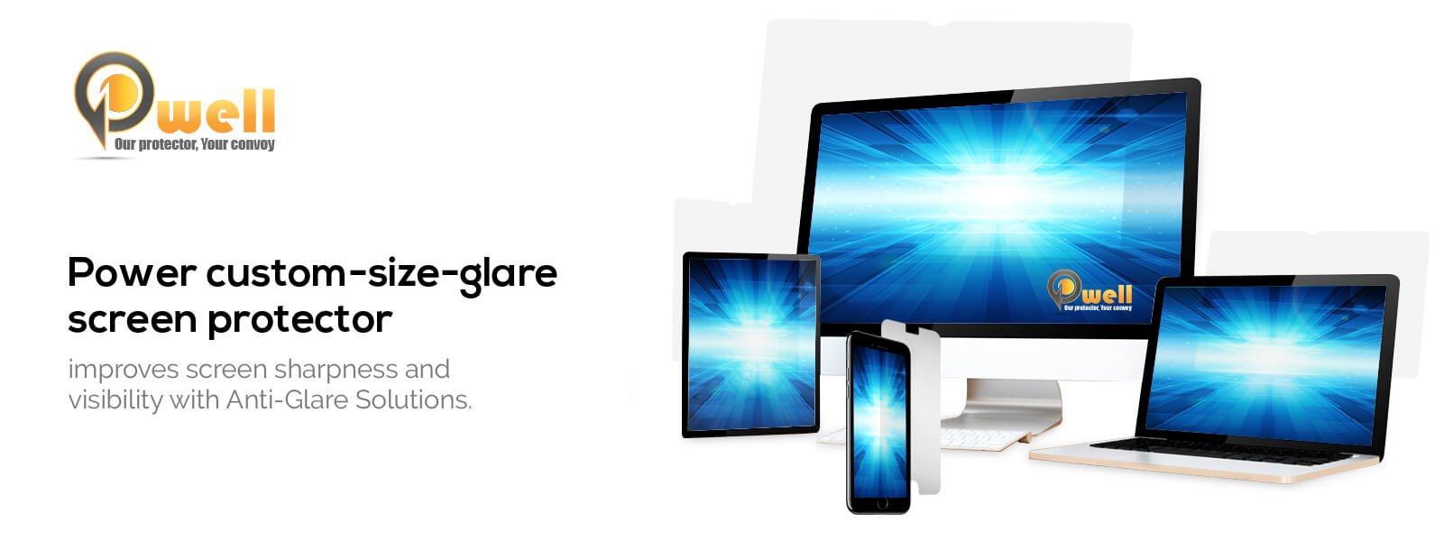 Anti-glare glass screen protector Anti-glare glass screen protector