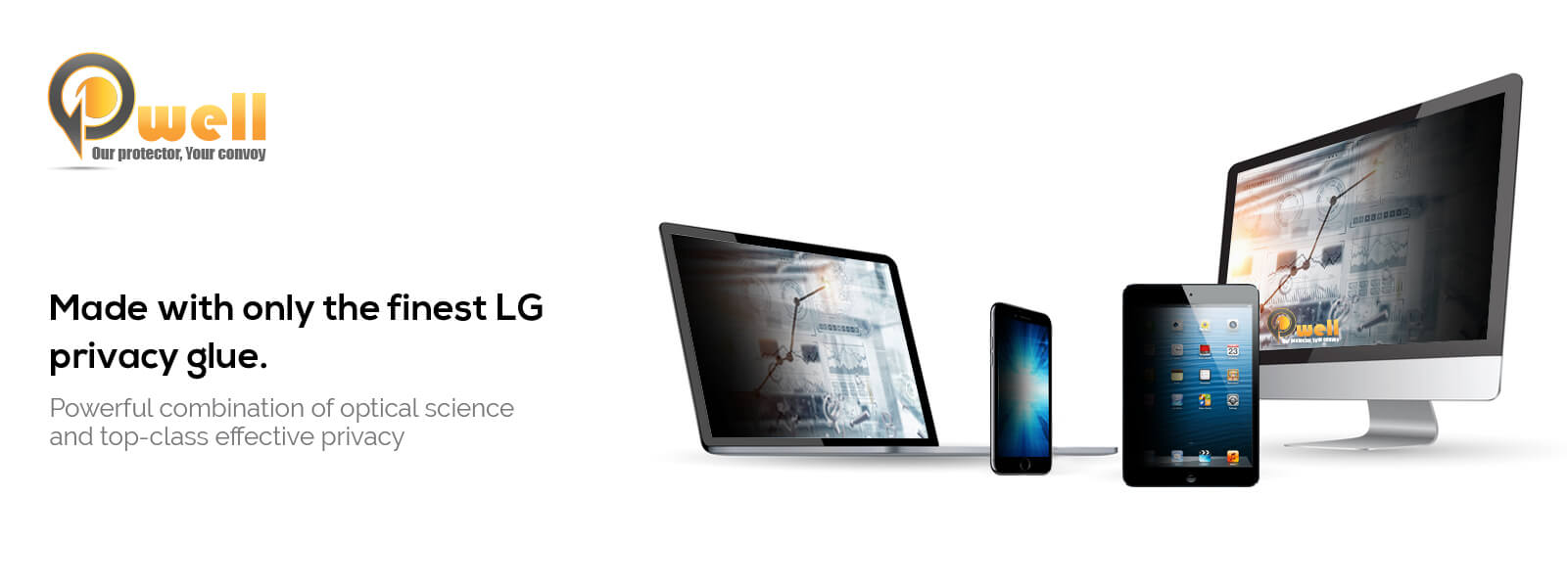 Anti-spy glass screen protector Anti-spy glass screen protector