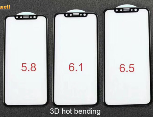 Glass screen protector for iPhone Xs-3D silk printed